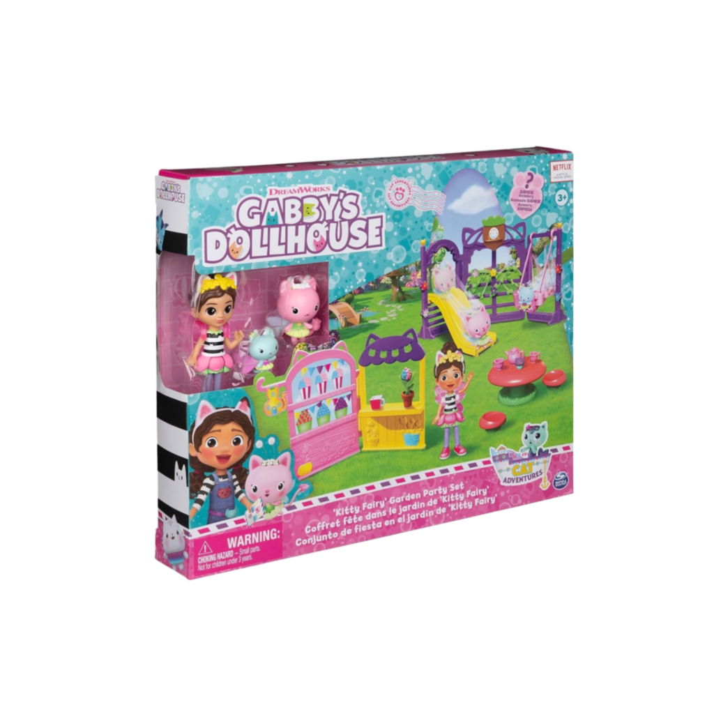 Spin Master Gabby'S Dollhouse Kitty Fairy Garden Party Set