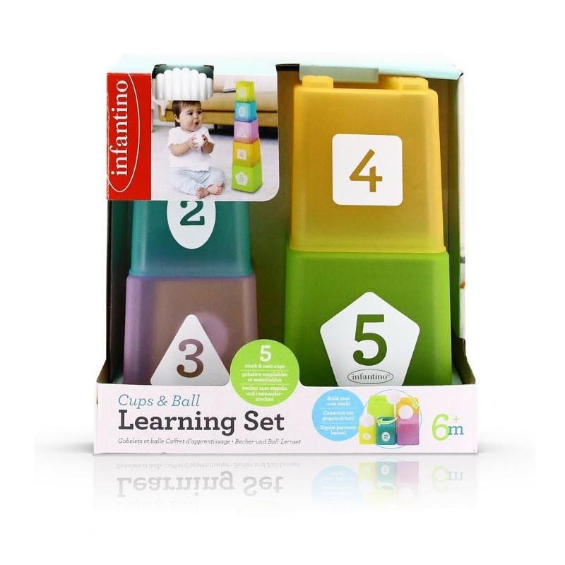 Infantino Cups & Ball Learning Set