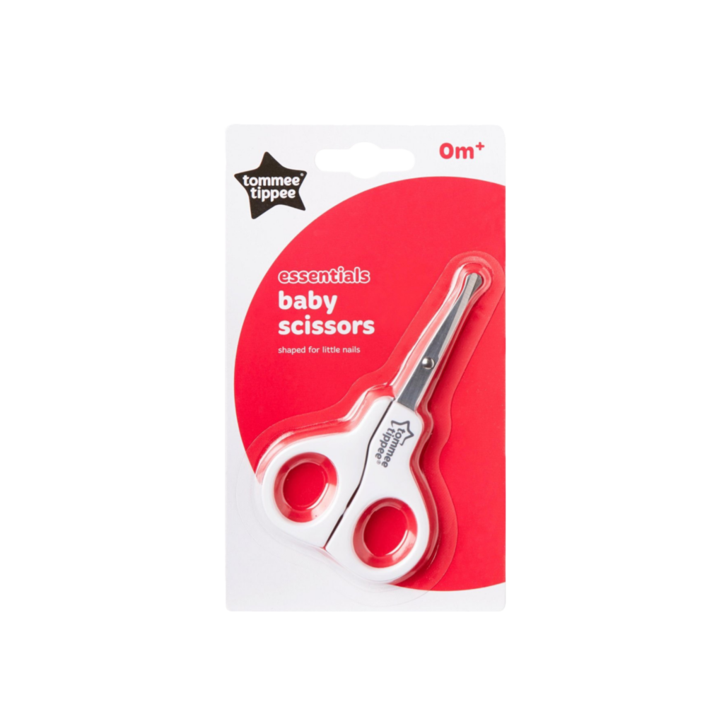 Tommee Tippee Essentials Baby Nail Scissors, Pack Of 1- White