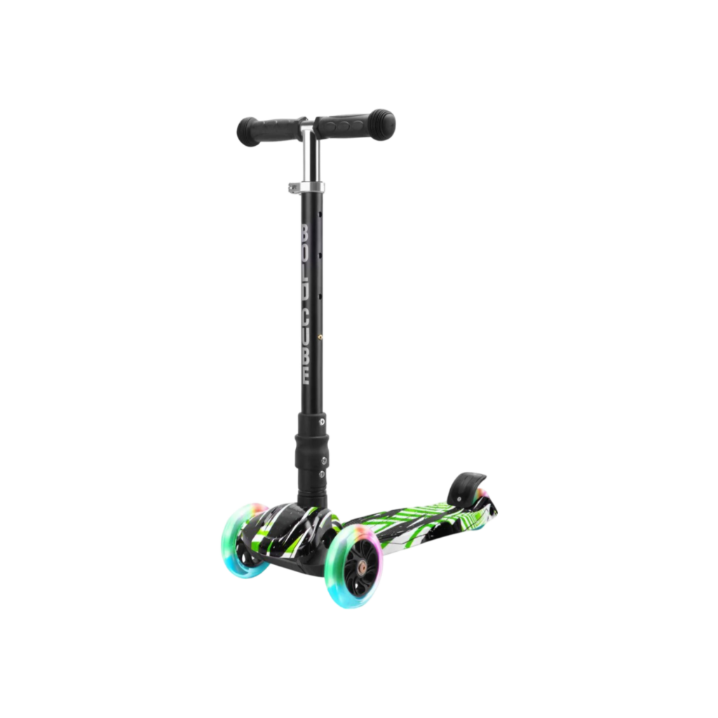 Bold Cube 3 Wheel Scooter Big Fold Swift Green