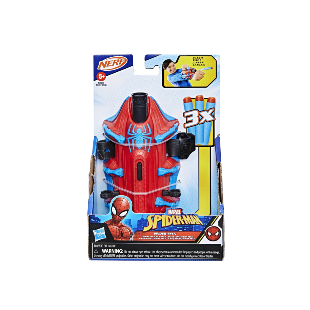 Hasbro  Spiderman Spiderman Thwip Tech Blaster