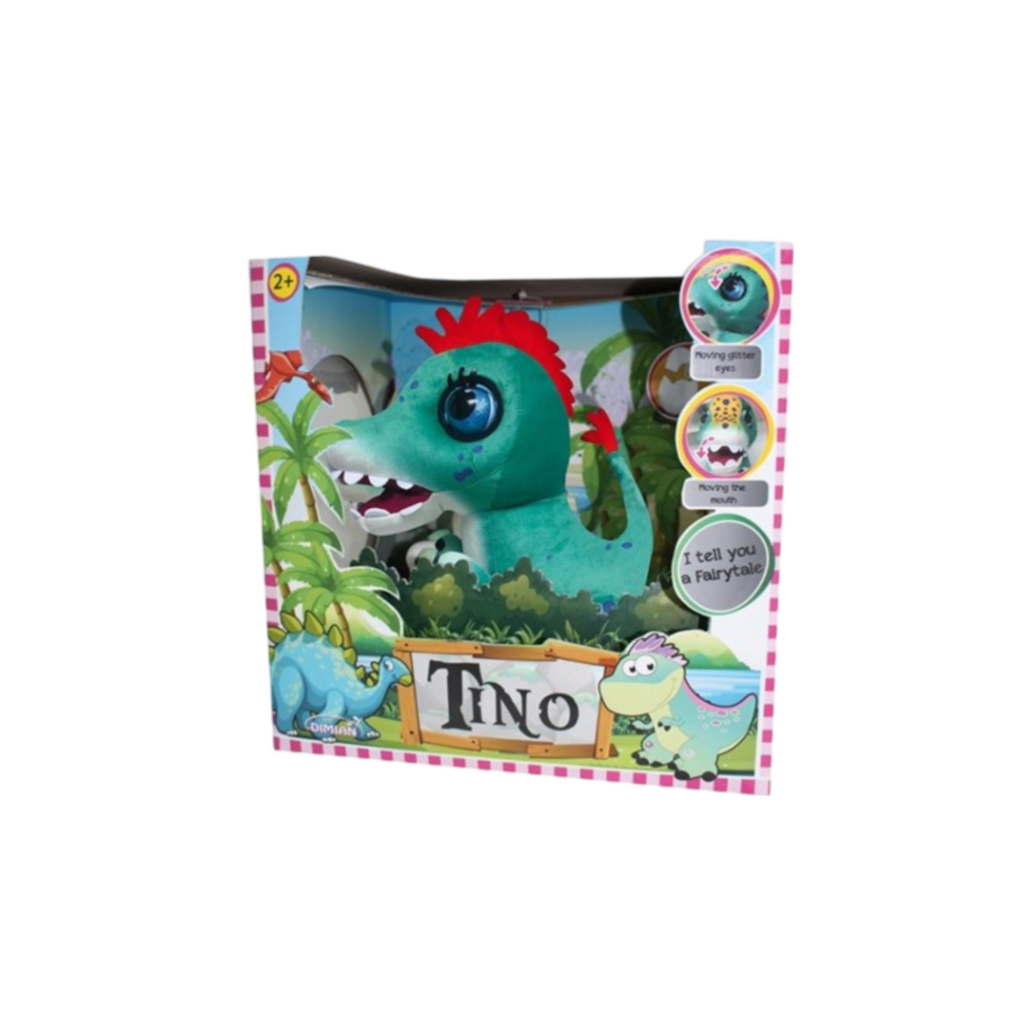 Bambiolina 32Cm Plush Tino With Three Fairy Tales In English Version