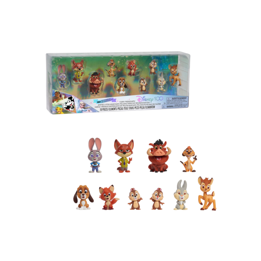 Disney D100 Celebration Figures (Furry Friendships)