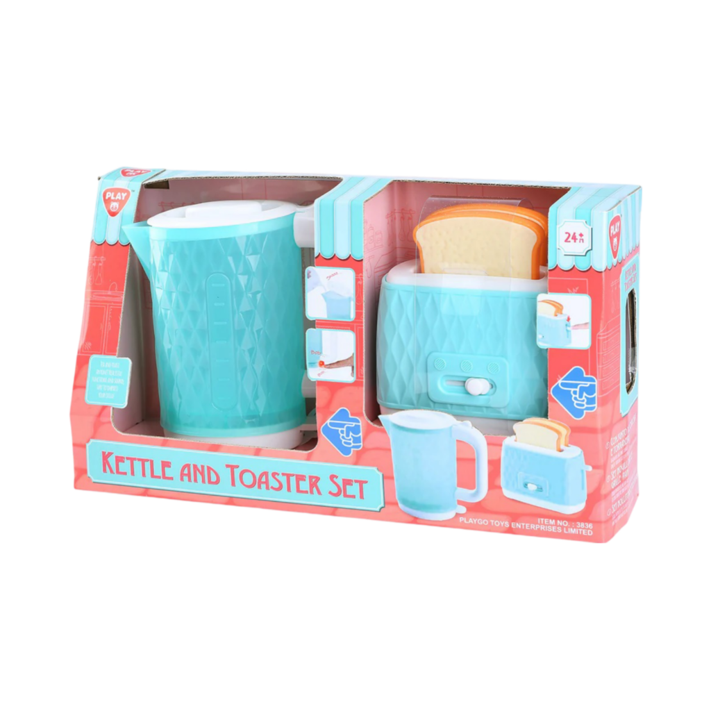 Playgo Kettle And Toaster Set