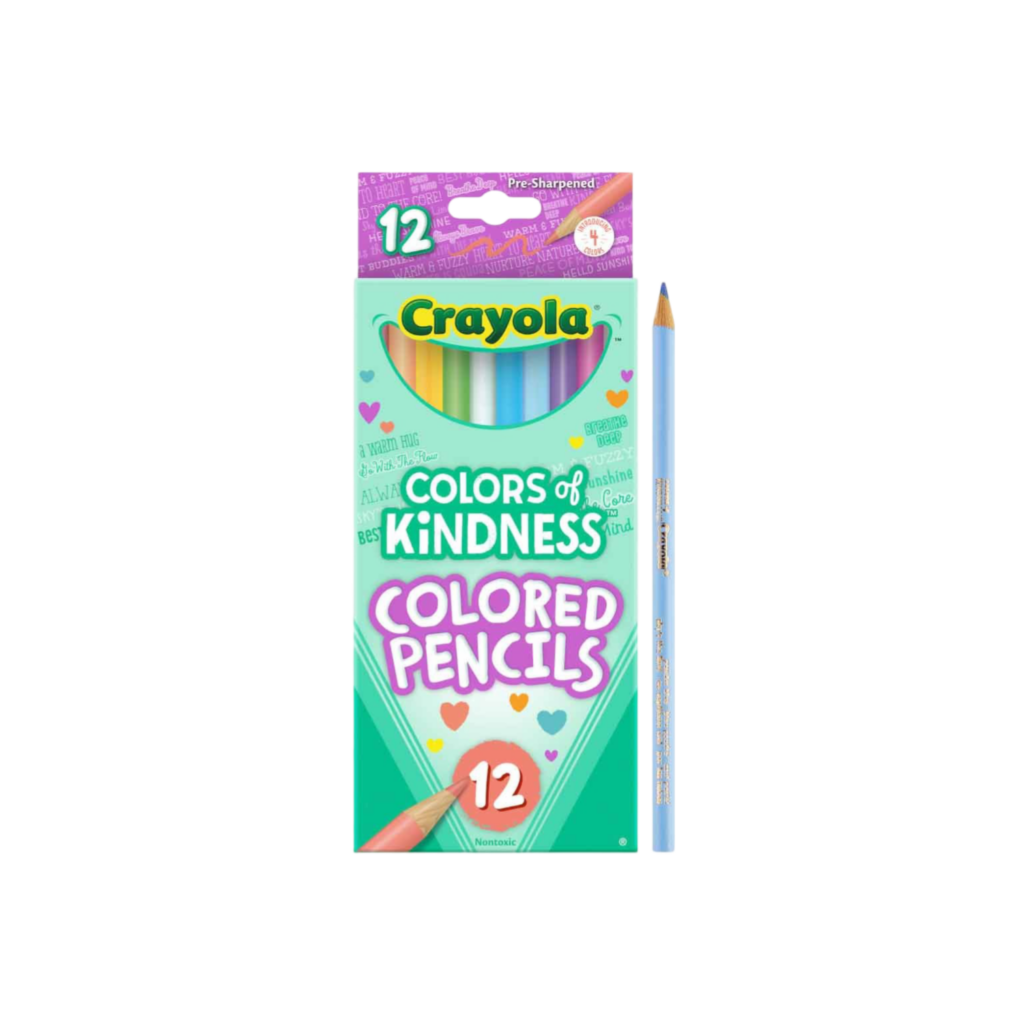 Crayola 12 Ct Colors Of Kindness Colored Pencils