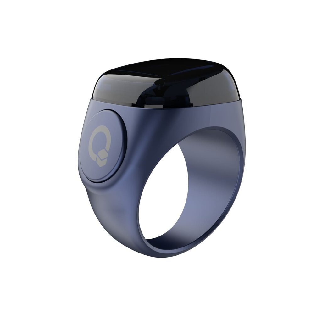 Iqibla Noor Ring 20Mm Blue