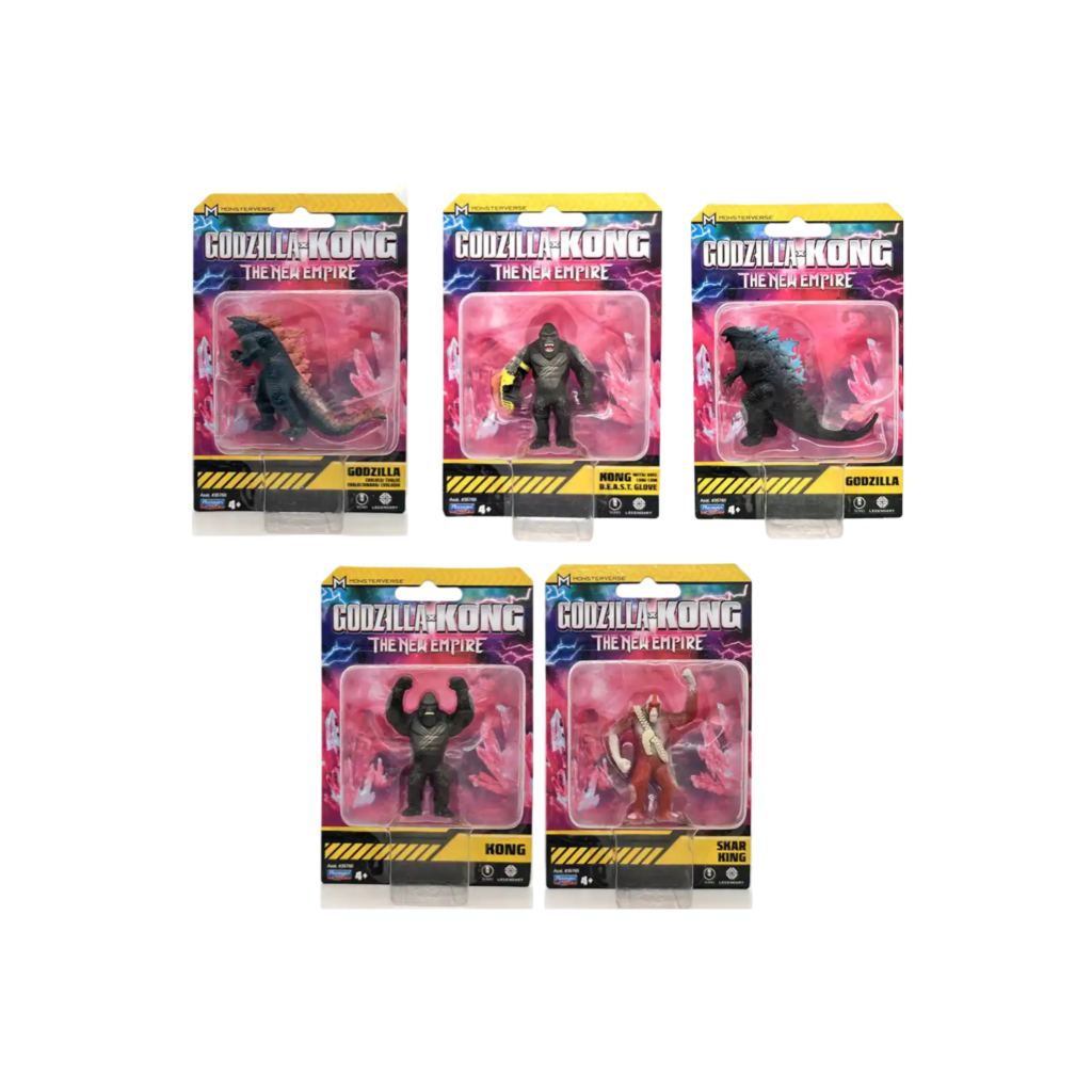 Godzilla X Kong Mini Figure 2" Assorted 9