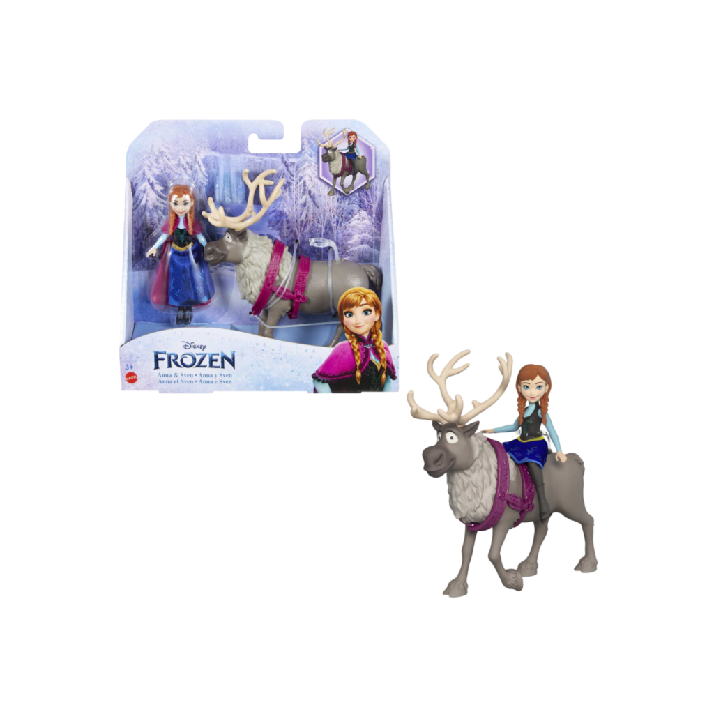 Mattel Frozen Small Doll Anna & Sven
