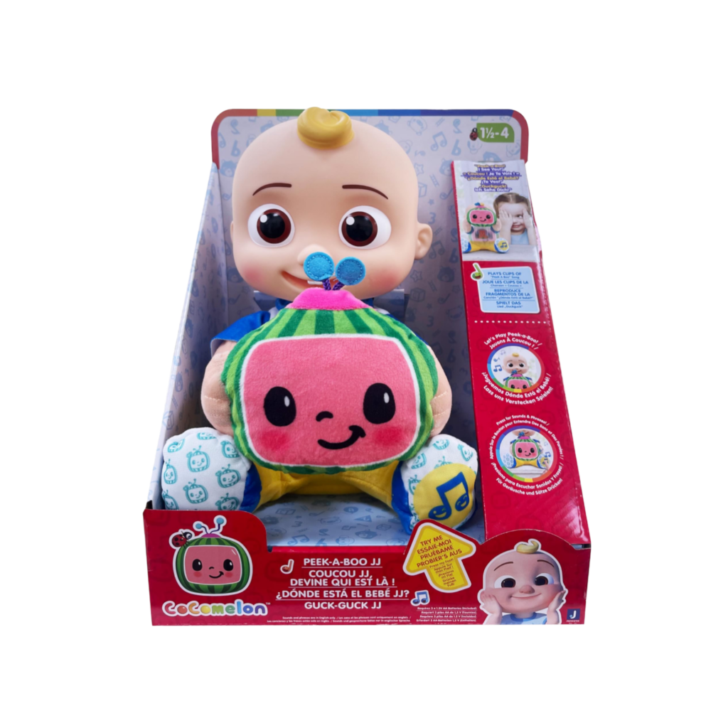 Cocomelon Doll Peek-A-Boo Jj B/O