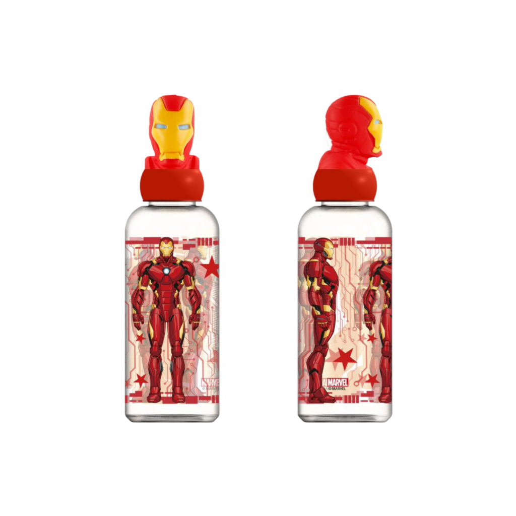 Stor 3D Figurine Bottle Avengers Invincible Force Iron Man 560 Ml