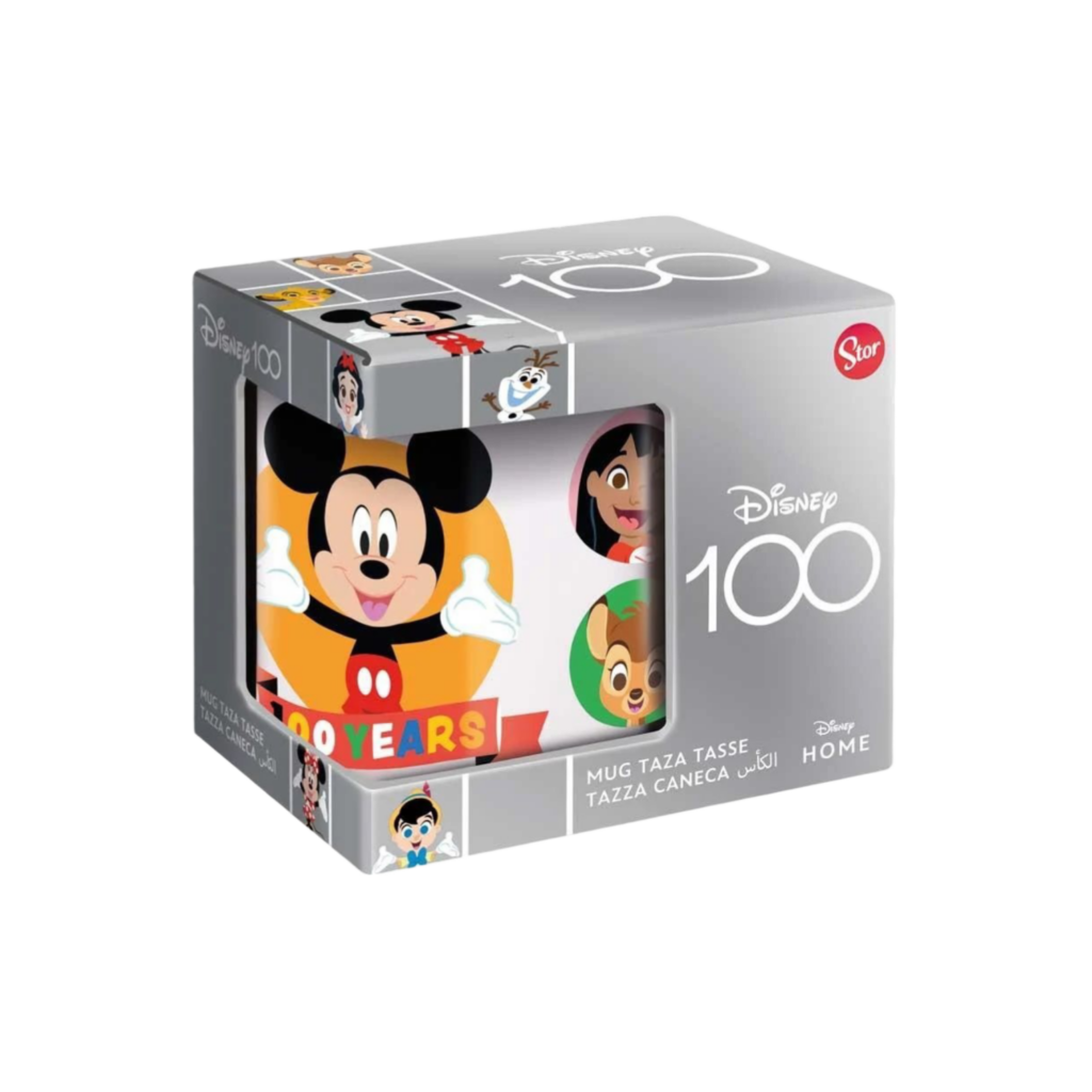 Stor Ceramic Mug 11 Oz In Gift Box Disney 100