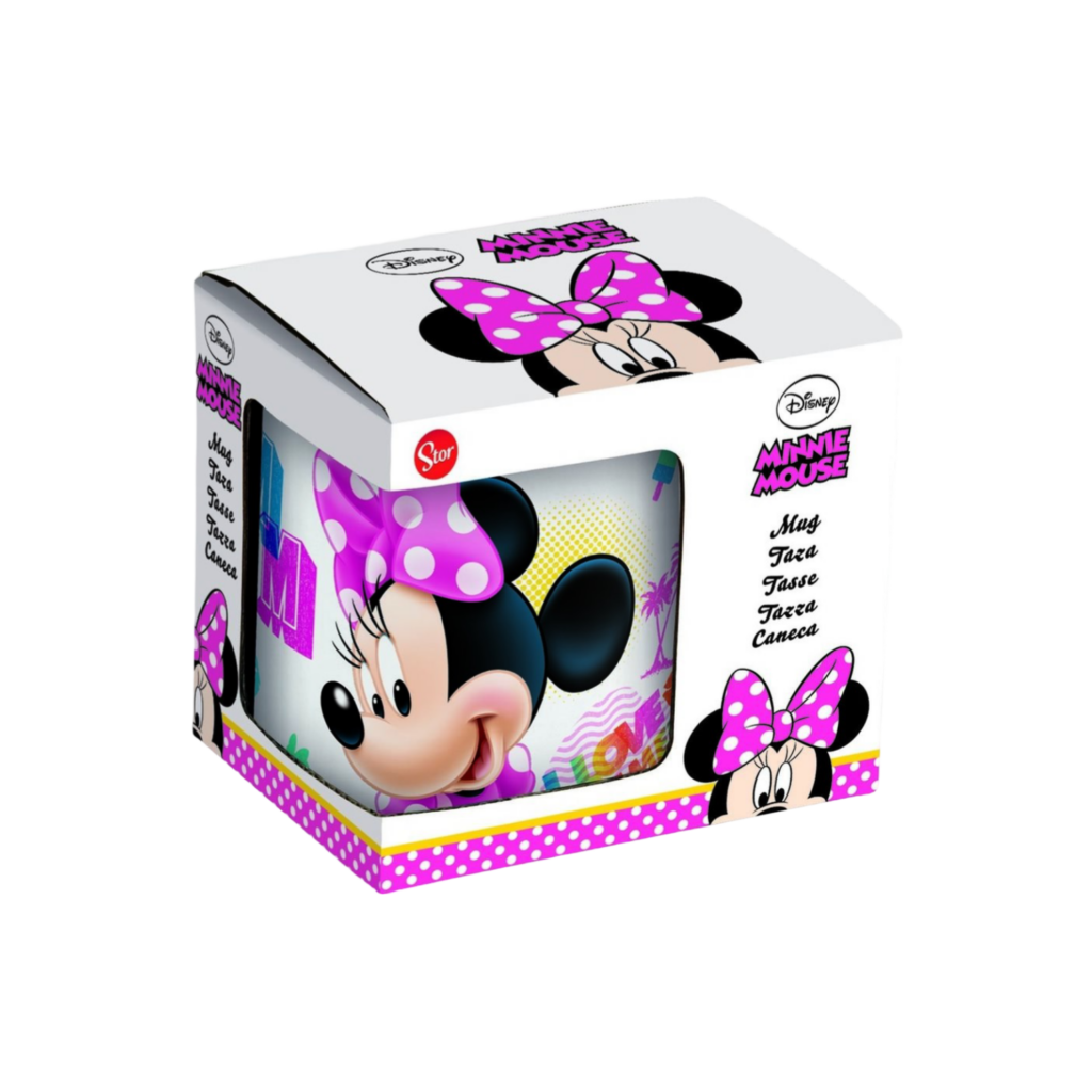 Stor Ceramic Mug 11 Oz In Gift Box Minnie Summer Crush