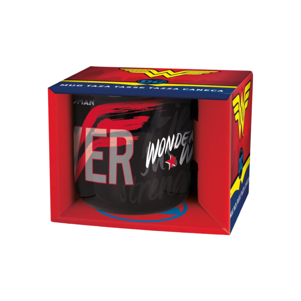 Stor Wonder Woman Ceramic Mug 14 Oz In Gift Box