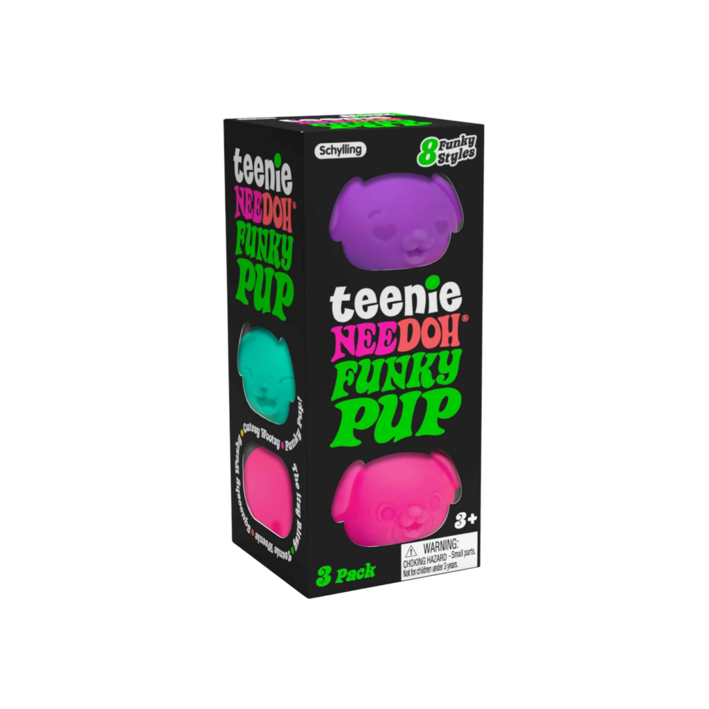 Schylling Teenie Funky Pups Needoh