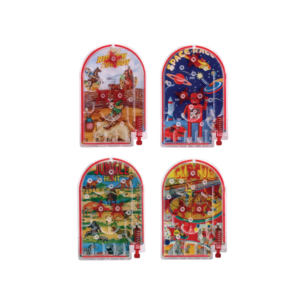 Schylling Mini Pin Ball Game Assorted