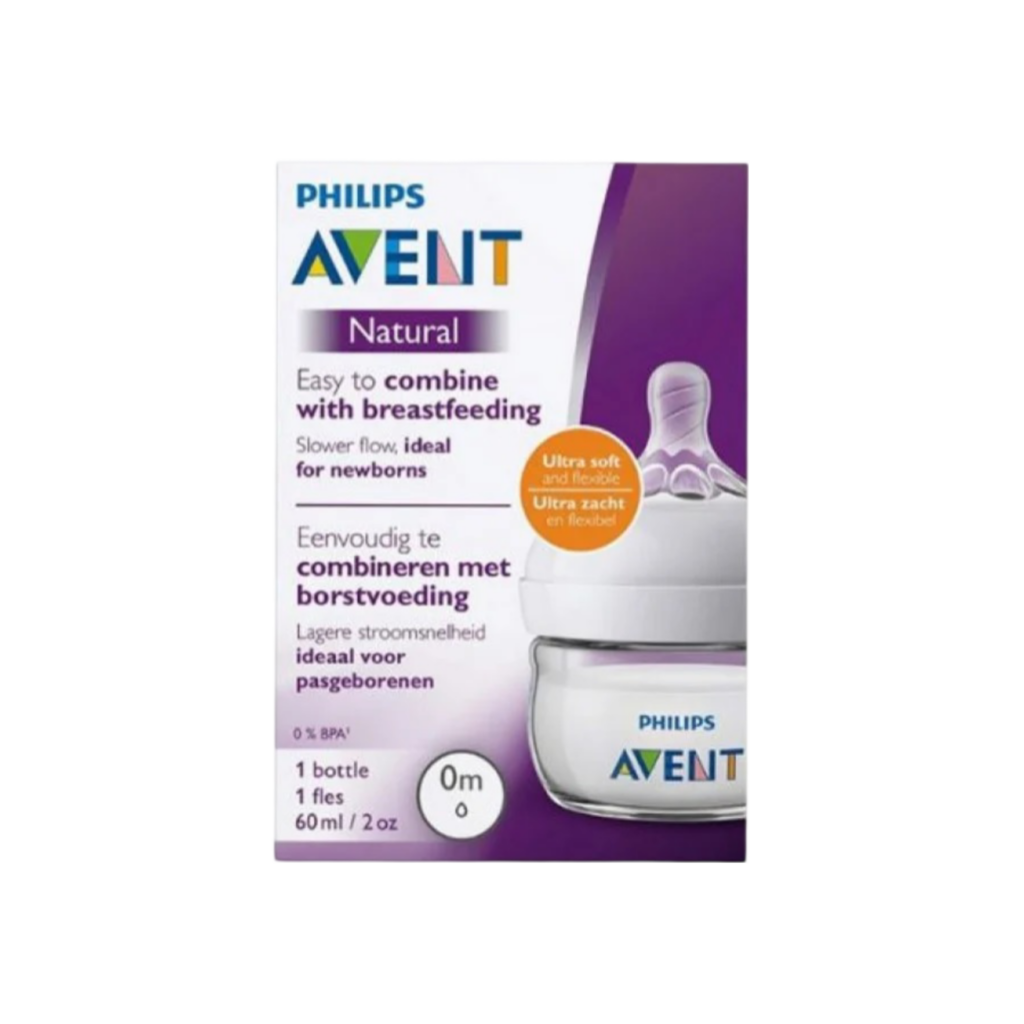 Philips Avent Natural 2.0 Feeding  Bottle 60Ml X1
