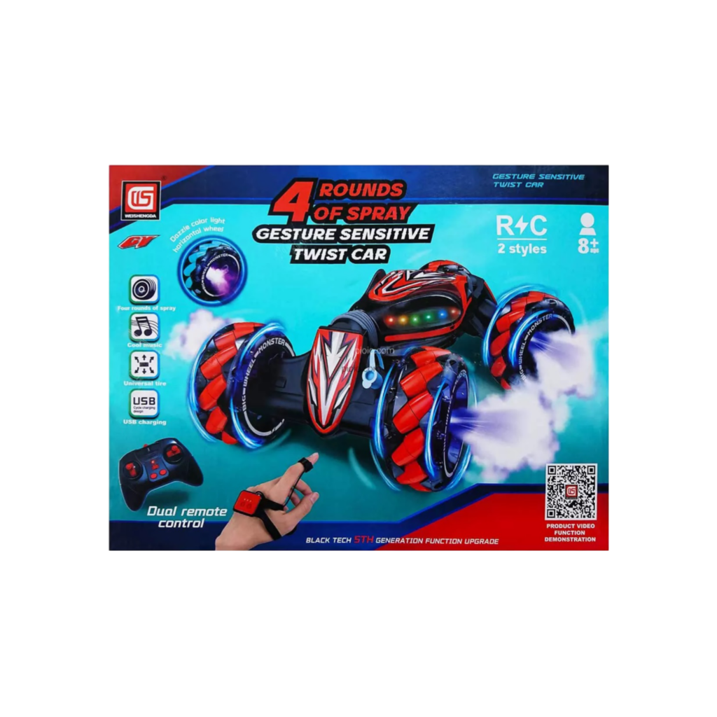 Sam Toys Rc Smoking Twisting Car