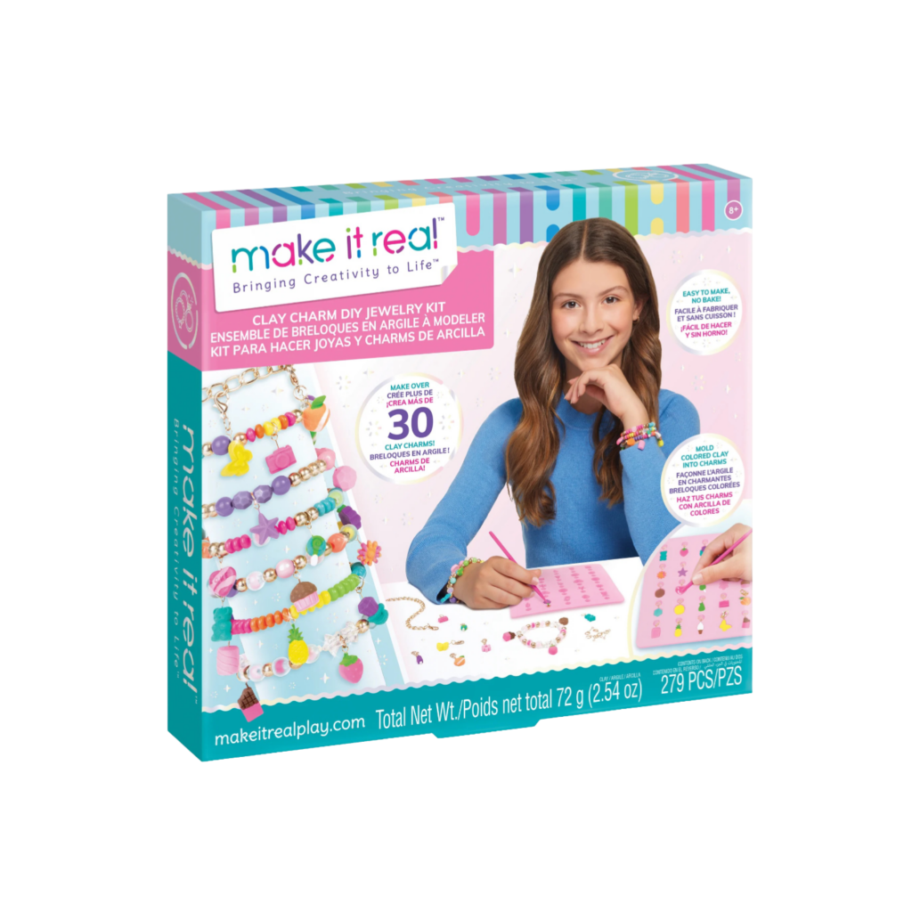 Zuru Make It Real Clay Charm Factory: Diy Jewelry 