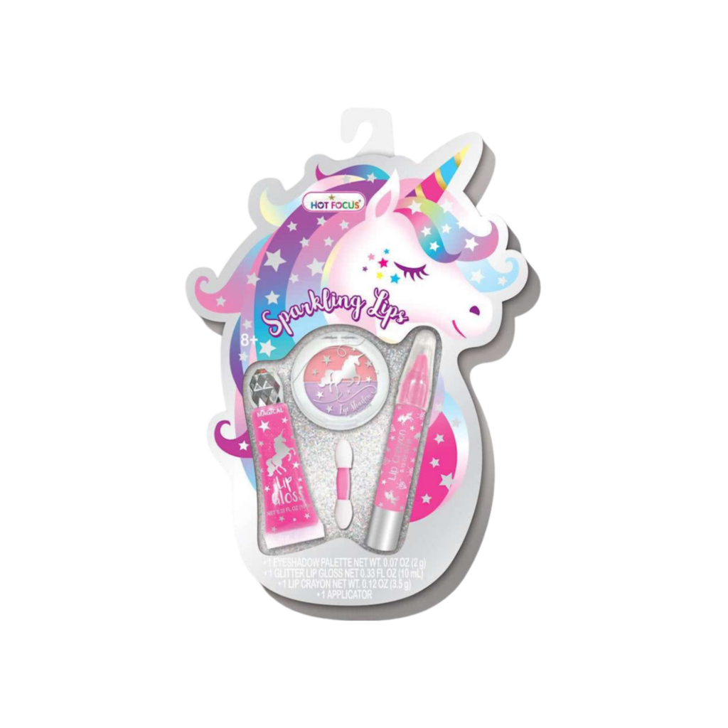 Hot Focus Unicorn Sparkling Lips Set