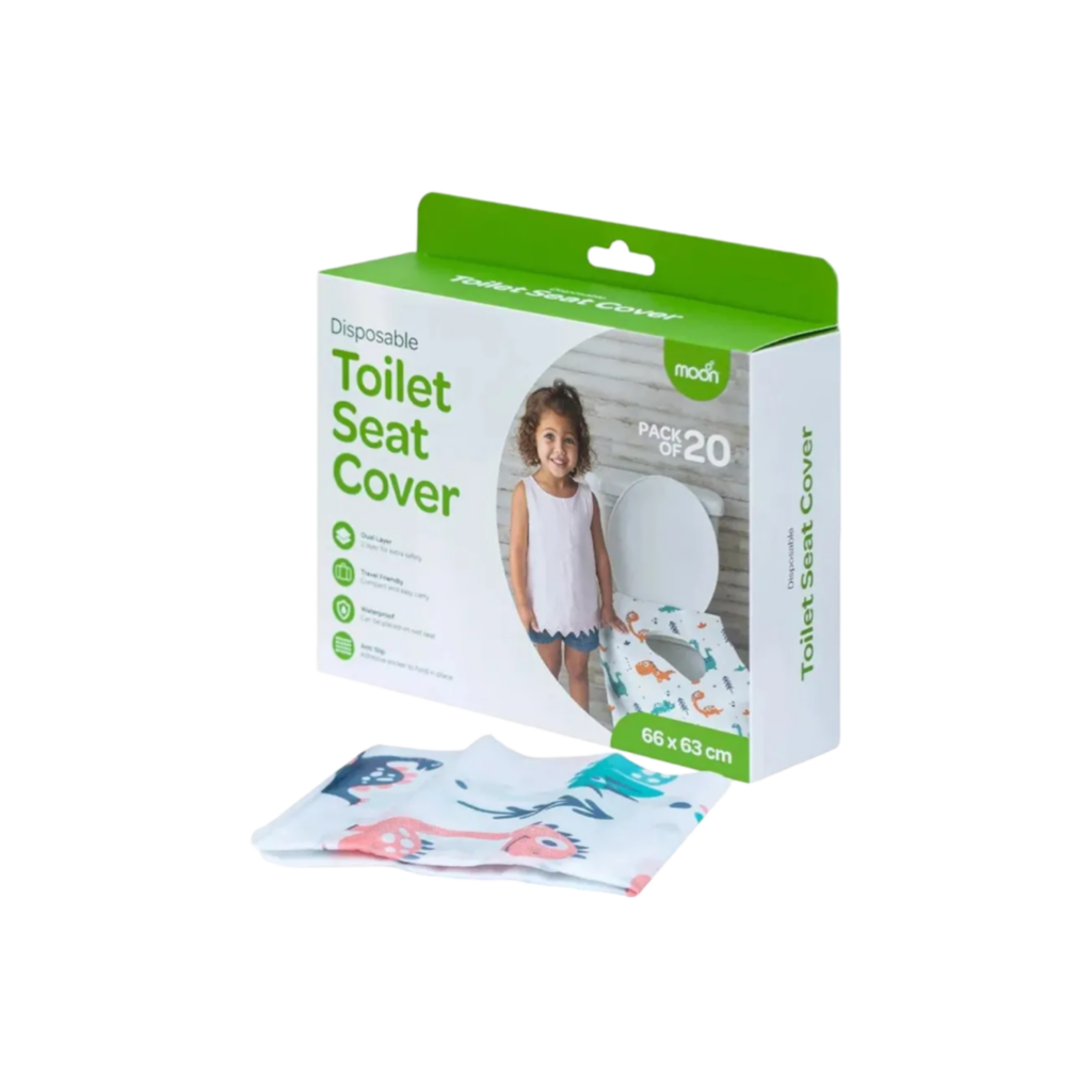 Moon Juvenile Disposable Toilet Seat Cover - Dino ( 66 X 63 Cm)