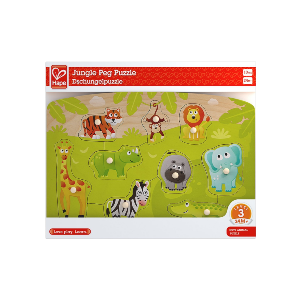 Hape Jungle Peg Puzzle