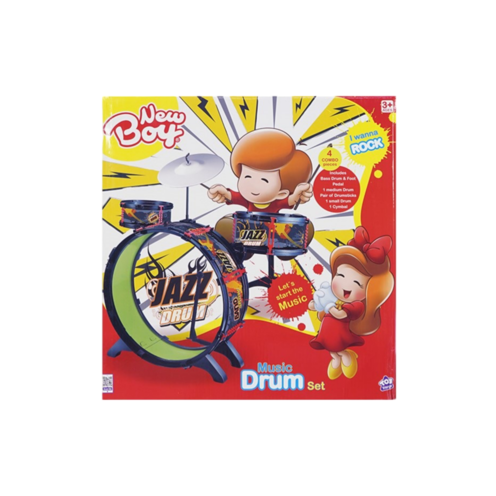 New Boy Music Drum Set
