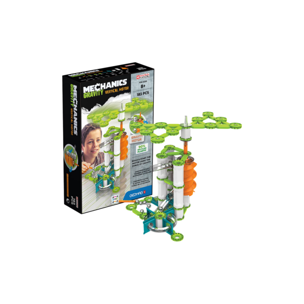 Geomag Mechanics Gravity Recycled Vertical Motor 183 Pcs
