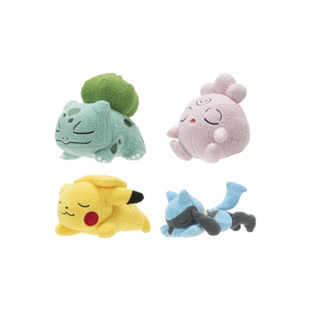 Pokemon Plush Sleeping 5 Cdu12 Woc