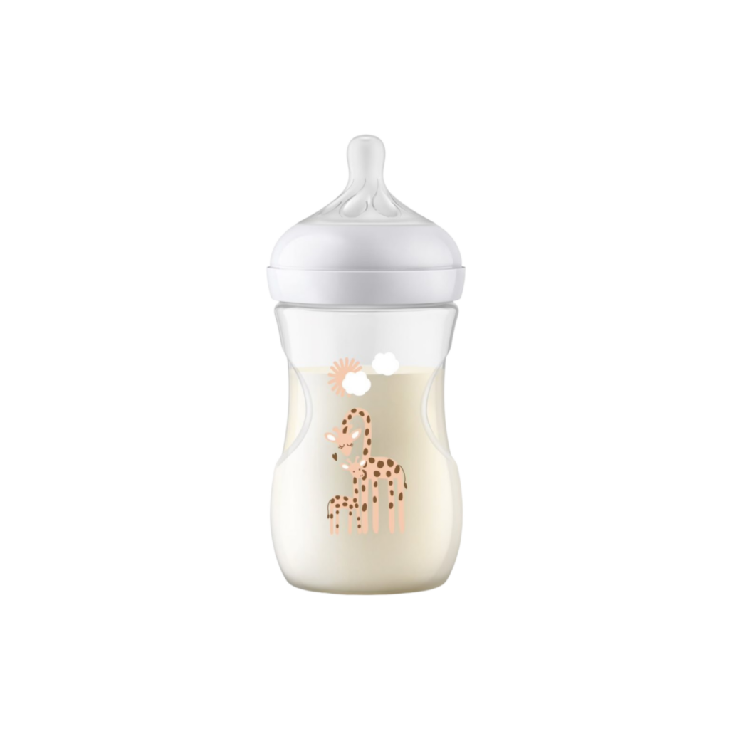 Philips Avent Natural 3.0 Feeding Bottle Girrafe 260Ml X1