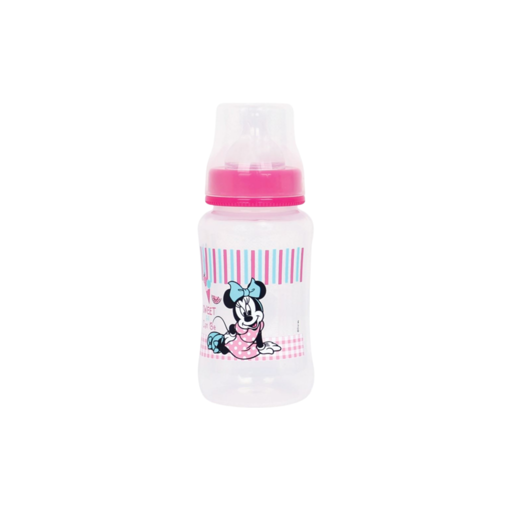 Disney -Bpa Free Baby Feeding Bottle 11Oz, 0+ Months, Pack Of 1 , 320Ml - Minnie Mouse