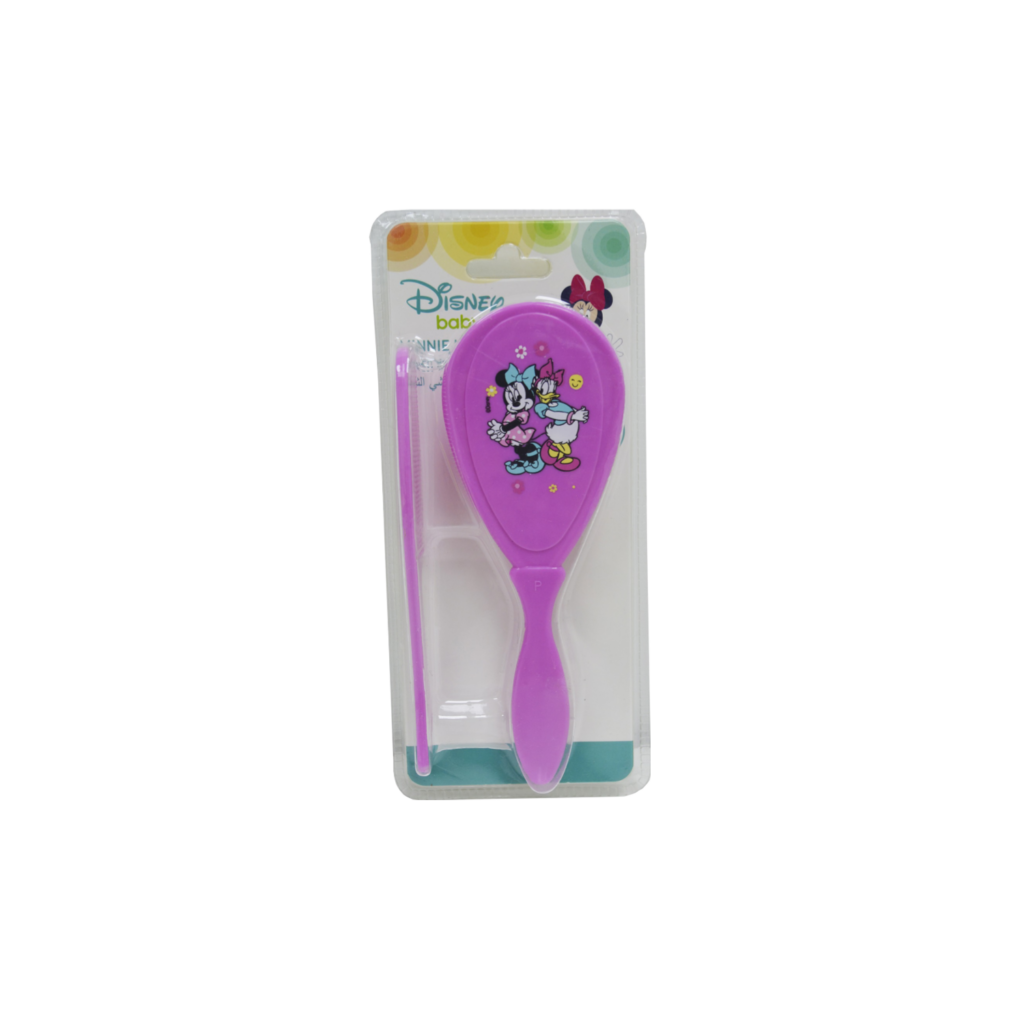 Disney - Baby Comb & Soft Brush Set - Minnie Mouse