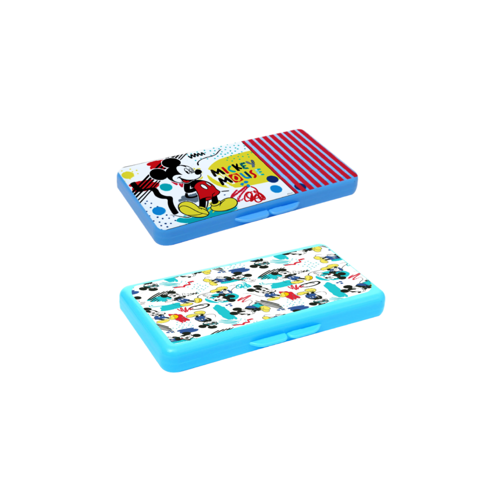 Disney - Plastic Wipes Dispenser Tub Plastic Tissue Case Diaper Duty Organizer ,Pack Of 2 - Mickey Mouse