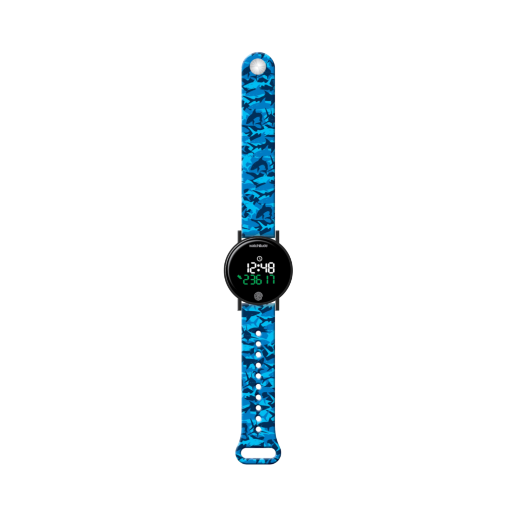 Watchitude Sharks Camo - Step Counter Watch
