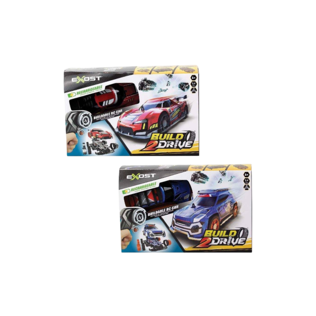 Exost Build 2 Drive Race Car Assorted
