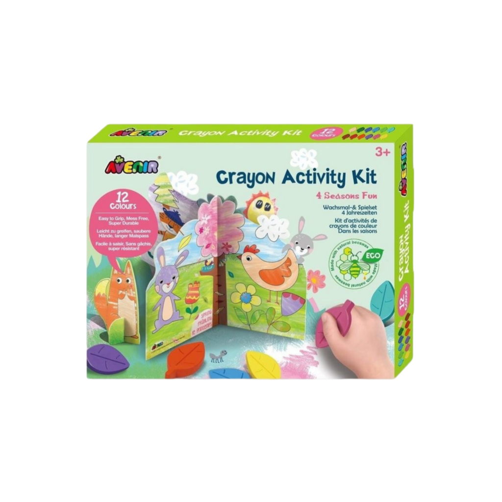 Avenir Crayon Activity Kit - 4 Seasons Fun