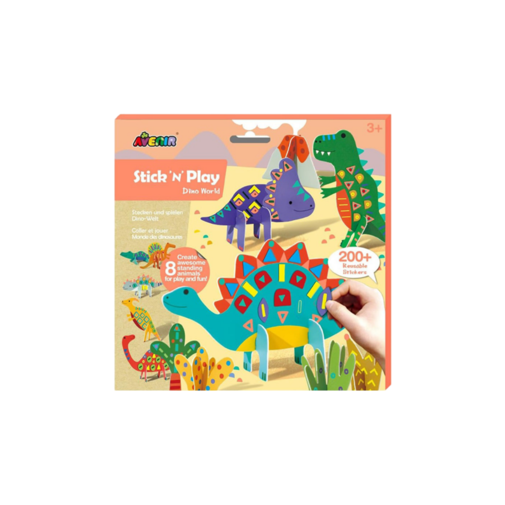Avenir Stick N' Play - Dino World