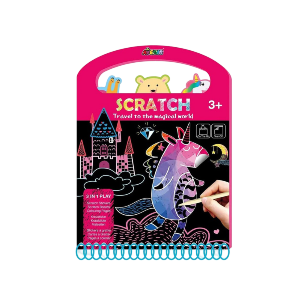 Avenir Scratch Book-Travel To The Magical World