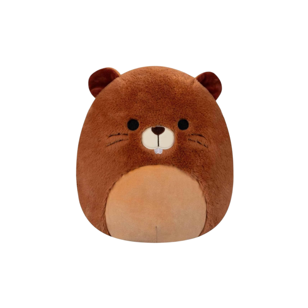 Squishmallows Sqcr03245 Medium Plush Chip Beaver Fuzzamallow 12"