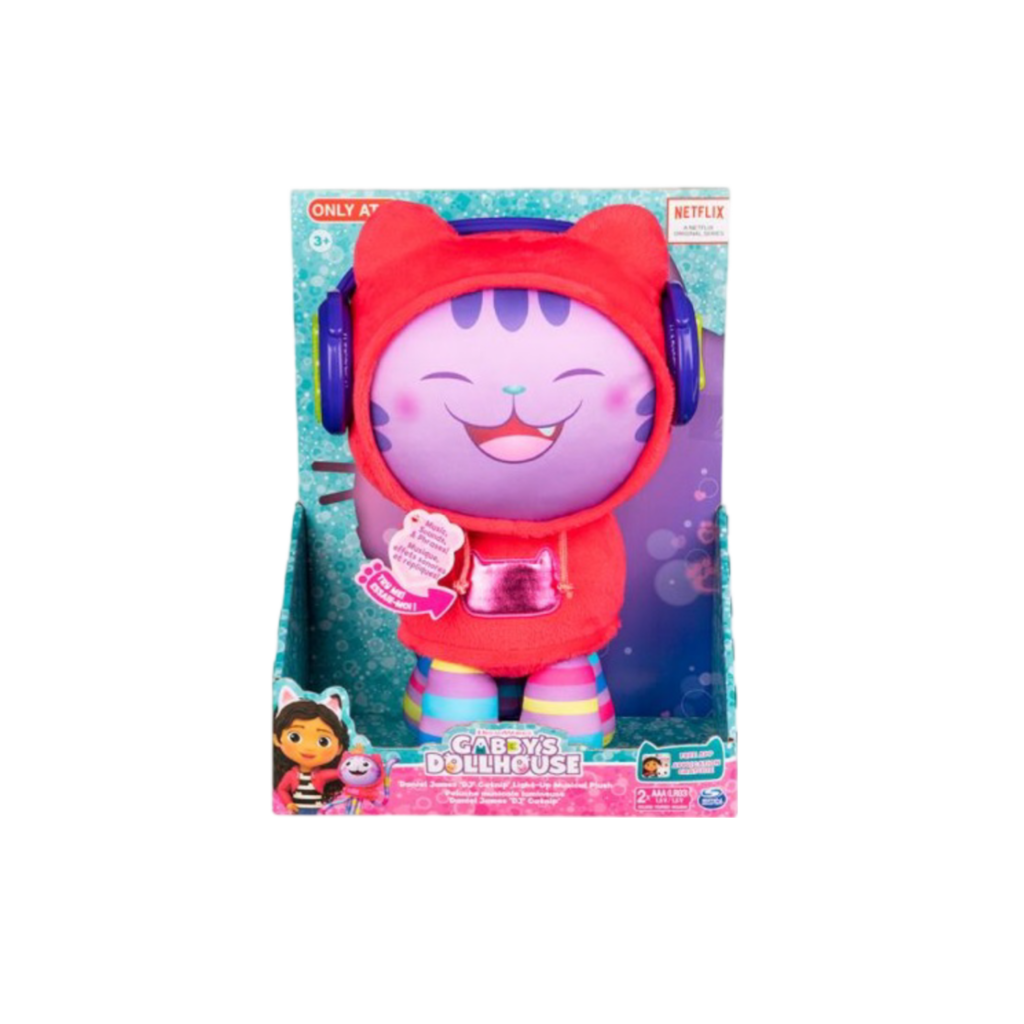Spin Master Gabby'S Dollhouse Dj Catnip Musical Plush