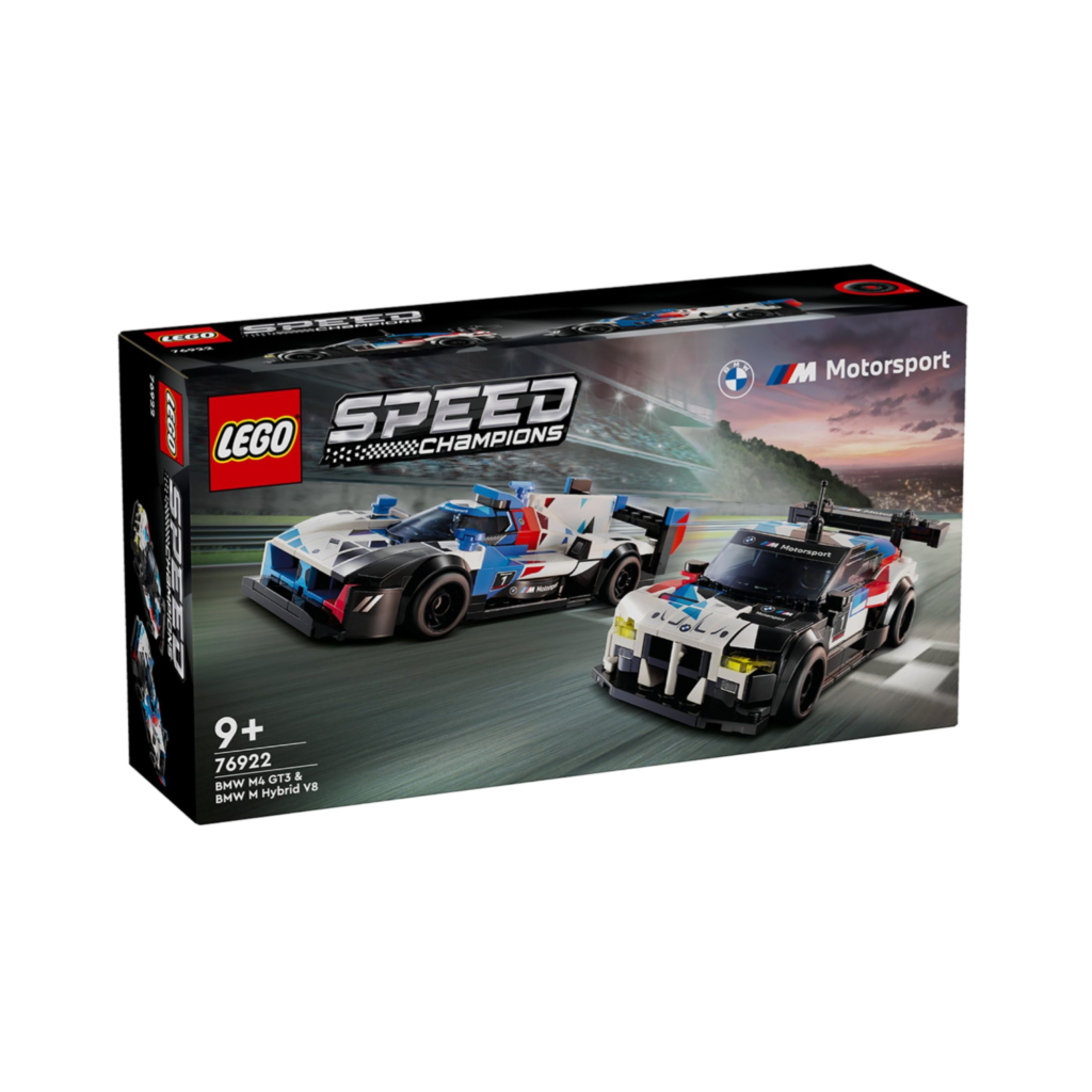 Lego 76922 Bmw M4 Gt3 & Bmw M Hybrid V8 Race Cars