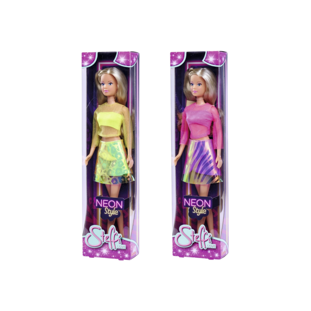 Simba Steffi Love Neon Style, 2 Assortment