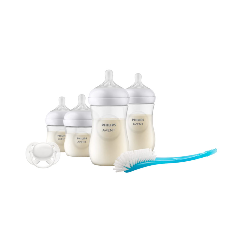 Philips Avent Natural 3.0 Feeding Newborn Gift Set With  4 Bottles