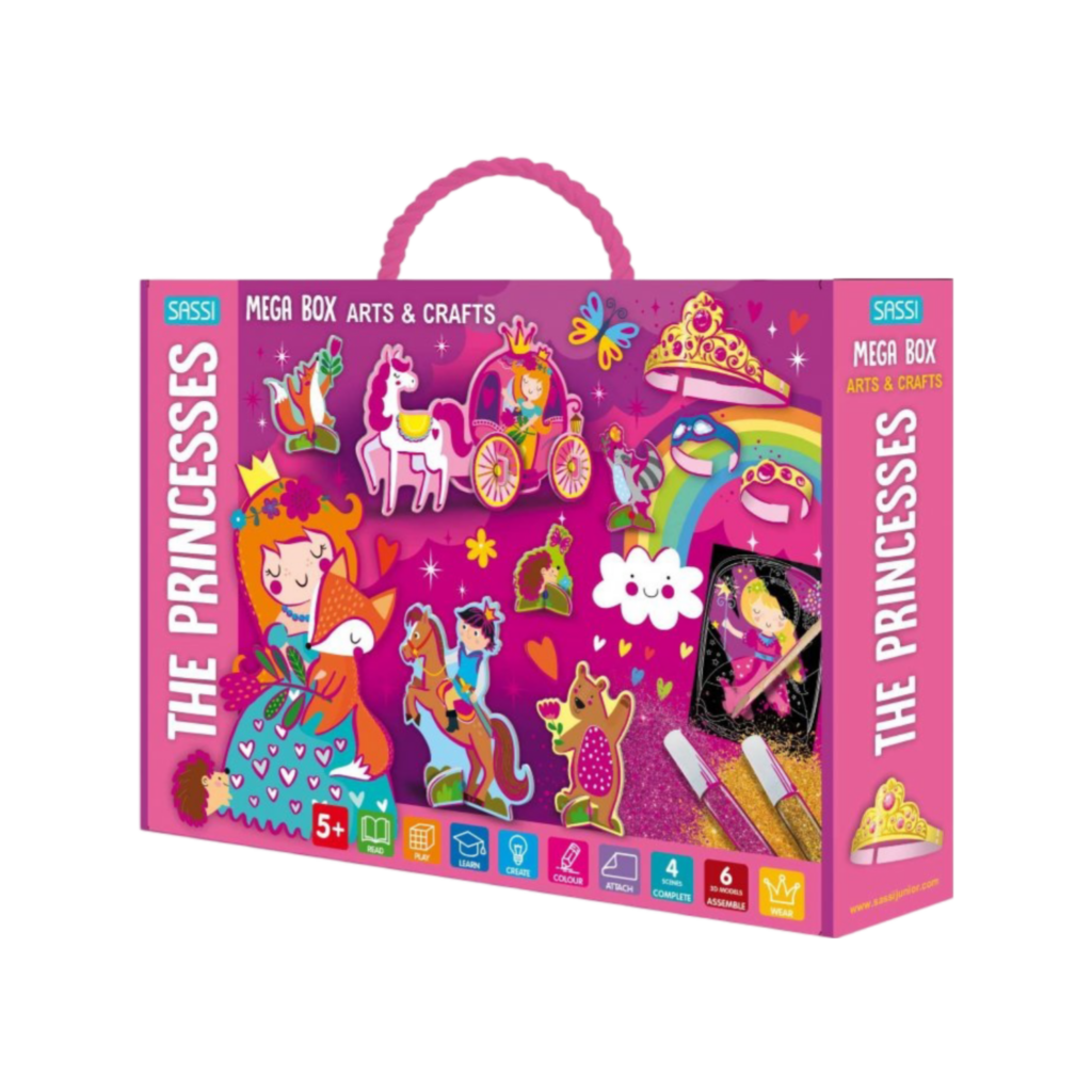 Sassi Mega Box Arts & Crafts - Princesses