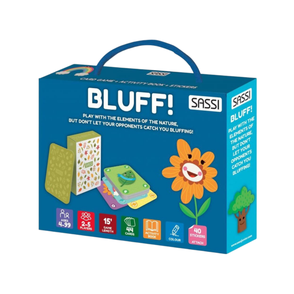 Sassi Card Games - Bluff! The Nature
