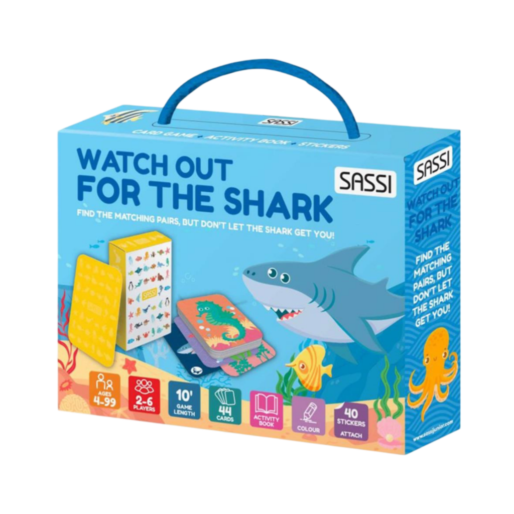 Sassi Card Games - Mistigri Watch Out For The Shark