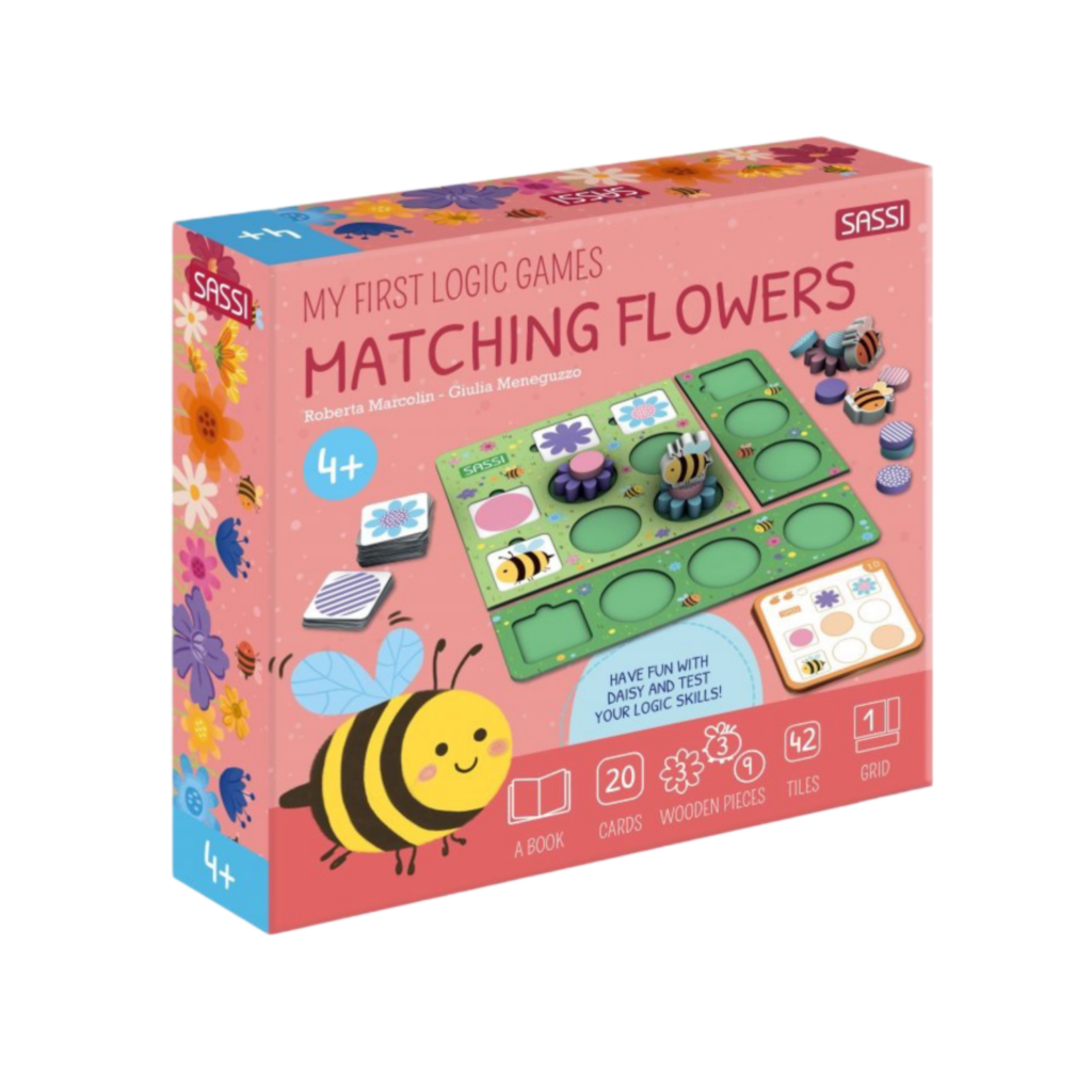 Sassi My First Logic Games - Matching Flowers