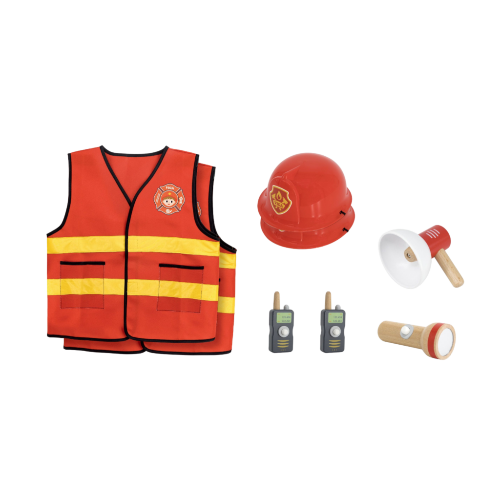 Viga Firefighter Role Play Set (8 Pcs)