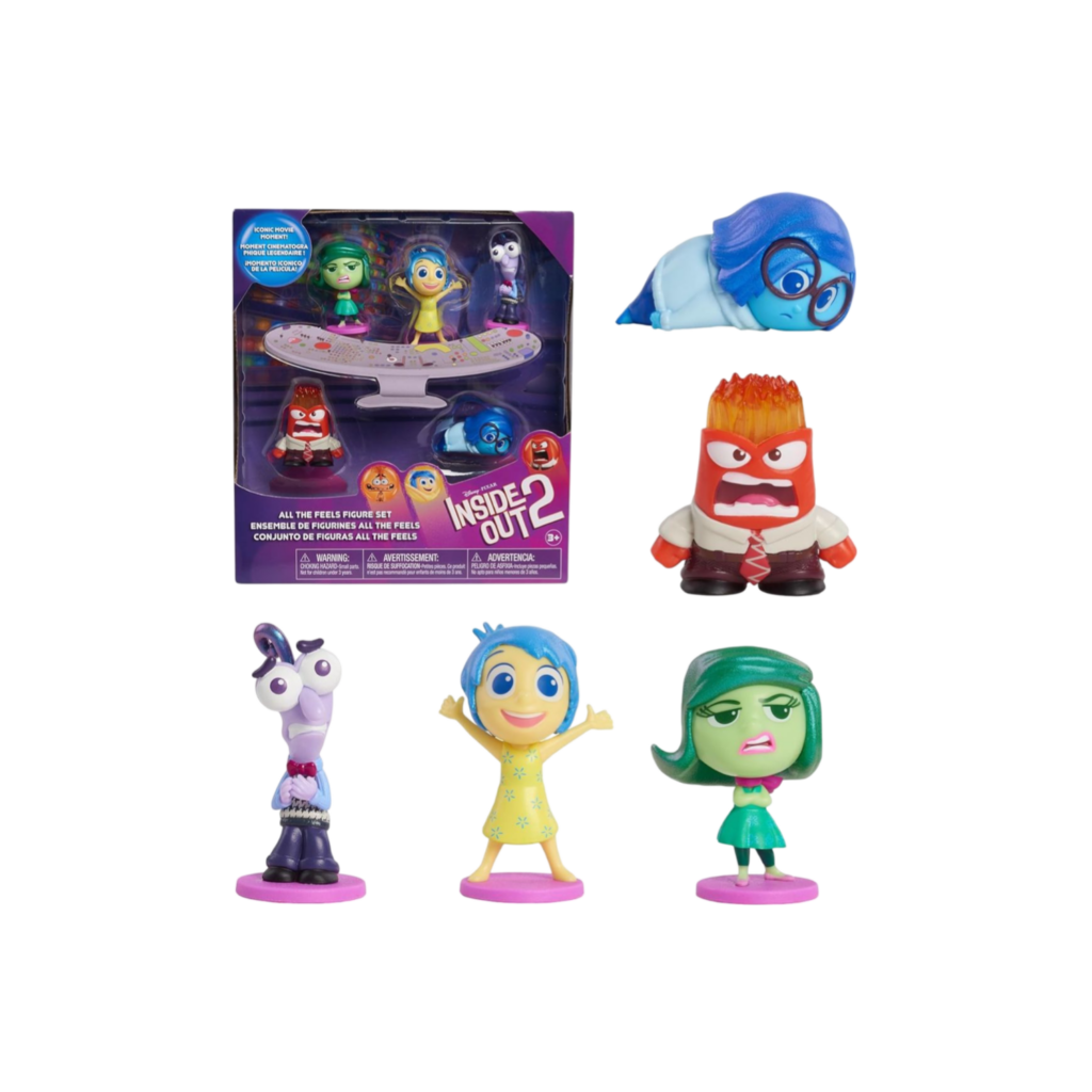 Just Play Inside Out 2 All The Feels Figures Set