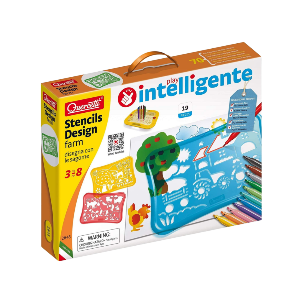 Quercetti Stencils Design Farm