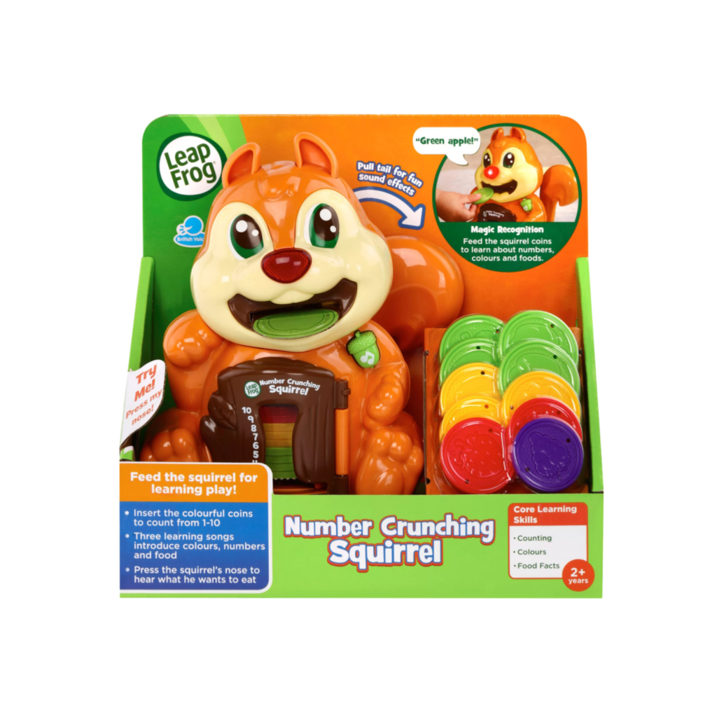 Leap Frog Number Cunchin Squirrel